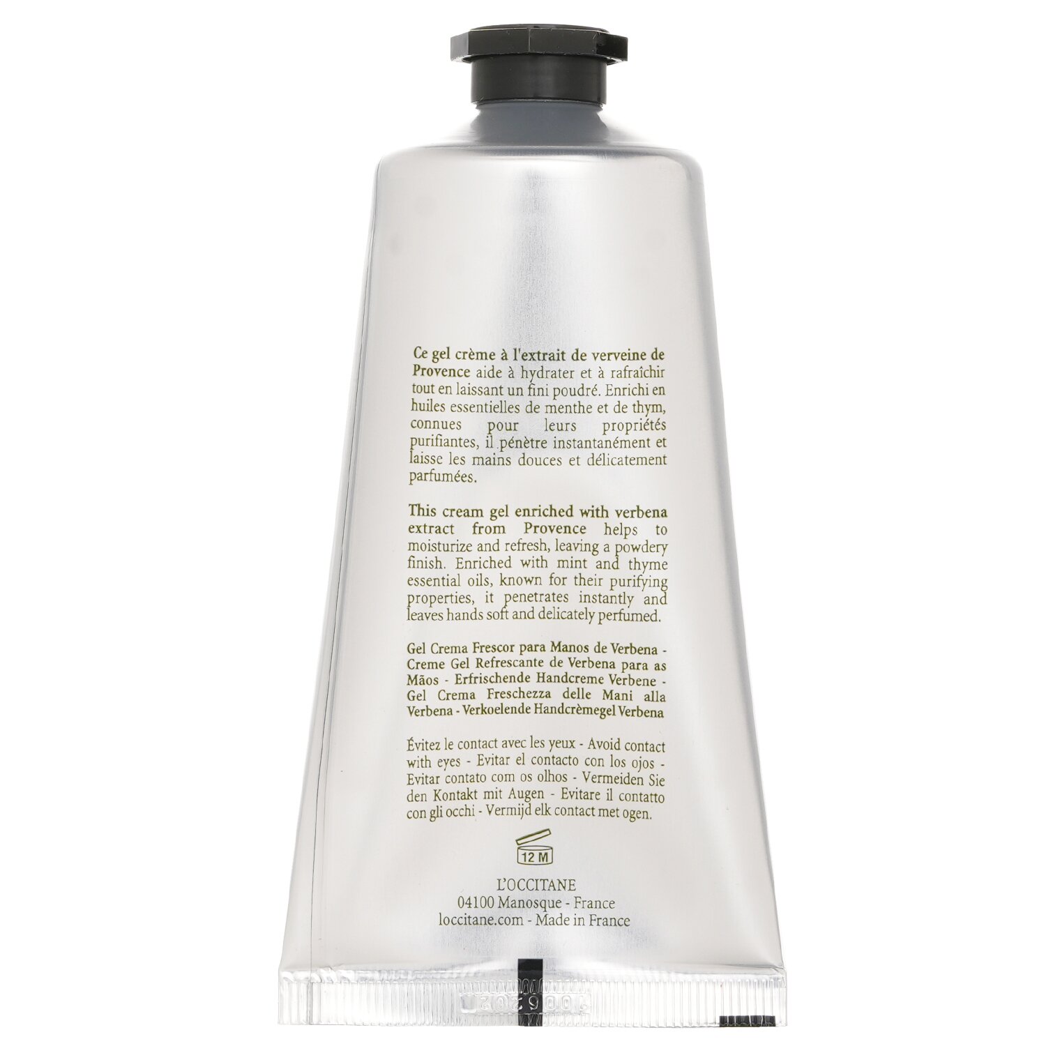 L'Occitane Verveine Cooling Hand Cream Gel(Random Packing) 75ml/2.6oz