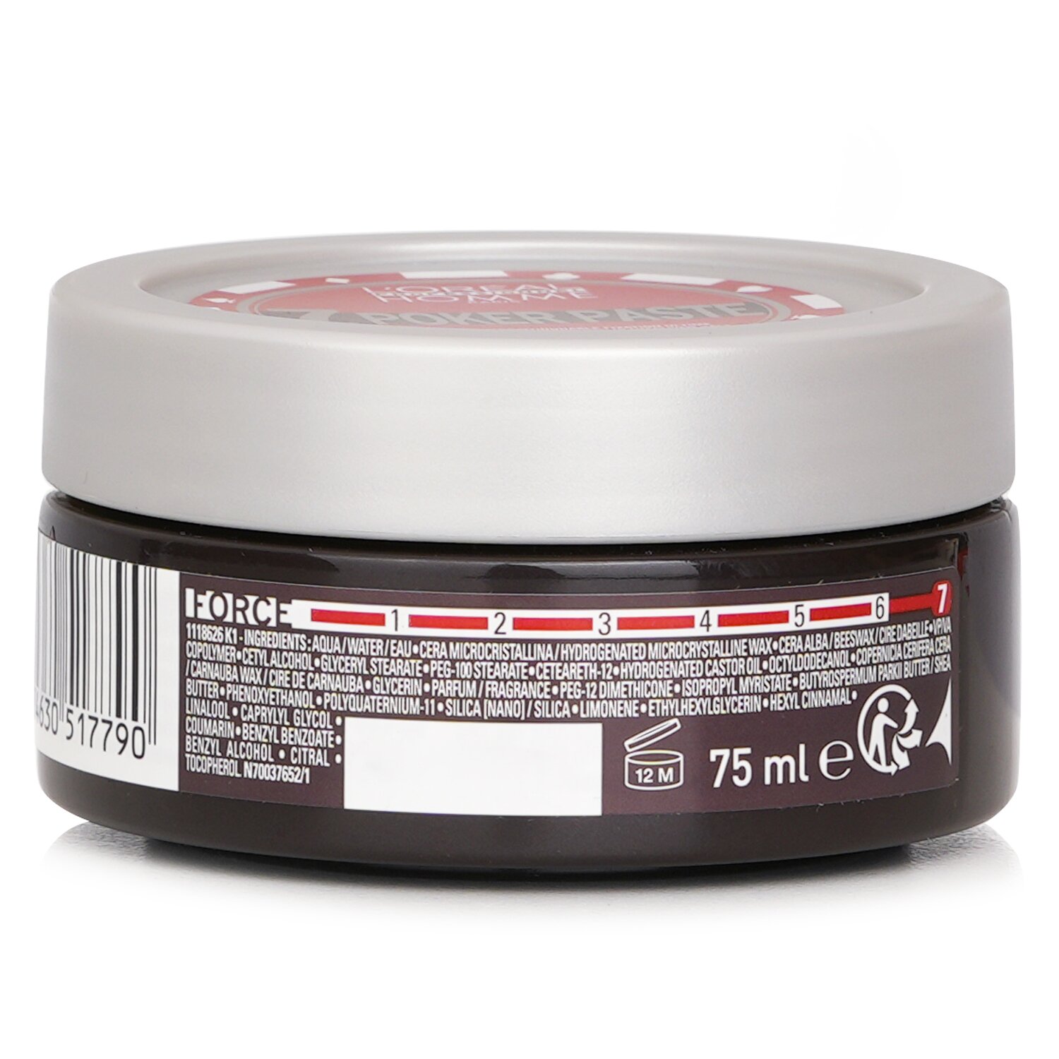 L'Oreal Fix Paste Professional Paste Extreme Hold Fixation Matte Finish Force 7 75ml/2.5oz
