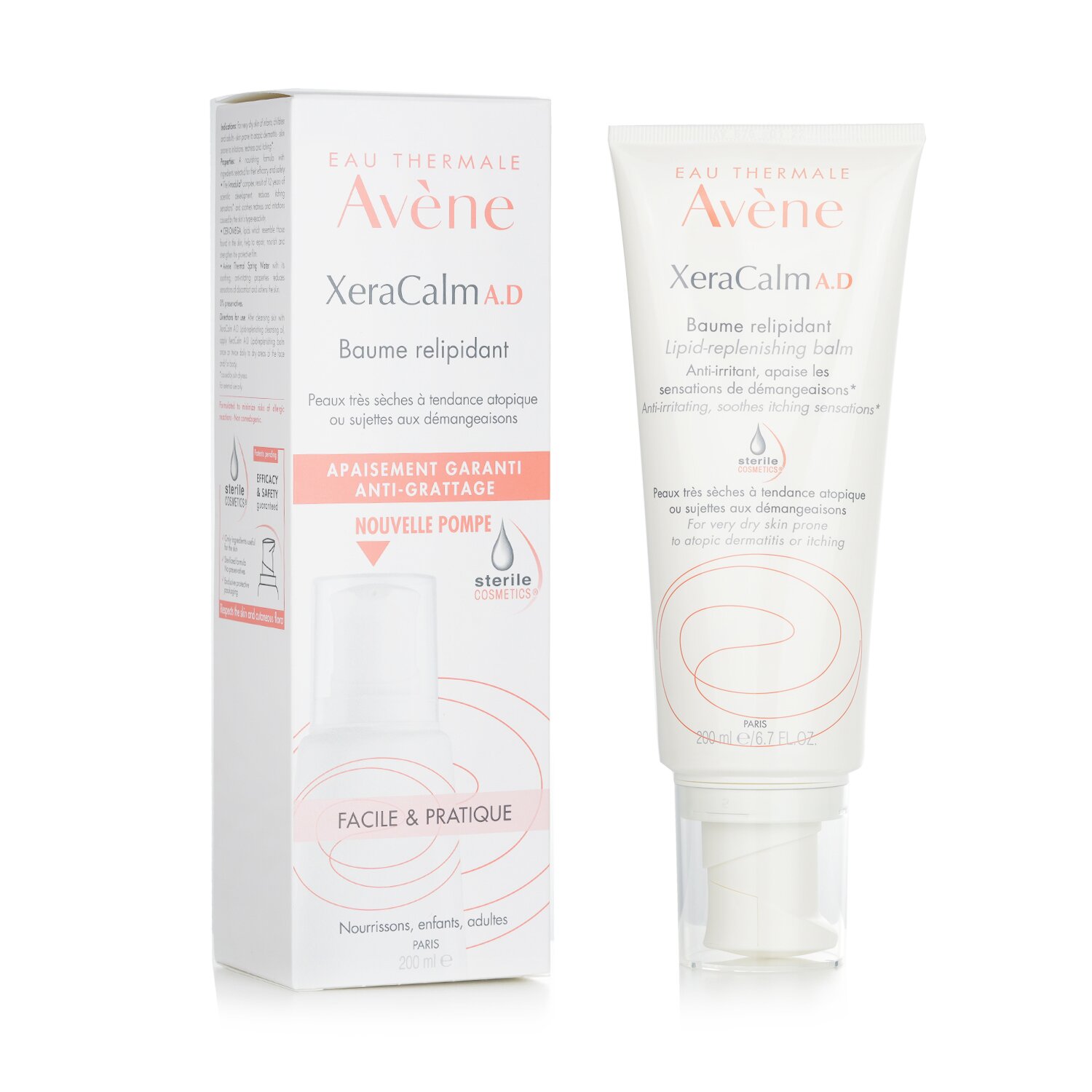 雅漾  Avene 舒缓镇静保湿膏(新旧包装随机) 200ml/6.76oz