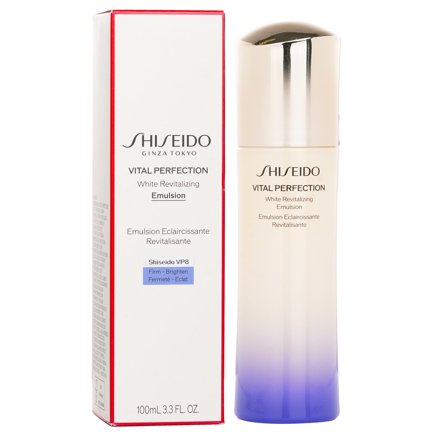 Shiseido Vital-Perfection White Revitalizing Emulsion (Random Packaging) 100ml/3.3oz