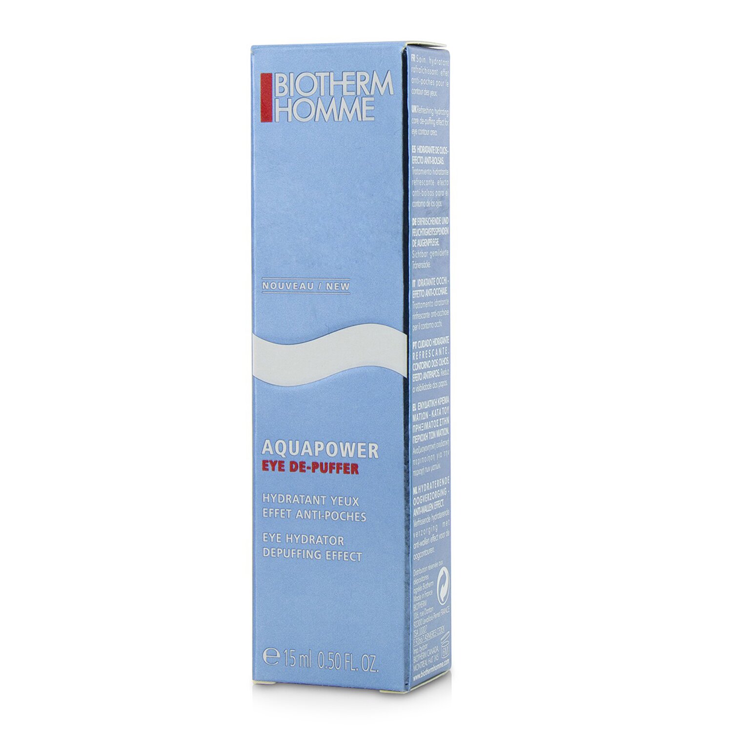 Biotherm Homme Aquapower Eye De-Puffer(Random Packaging) 15ml/0.5oz