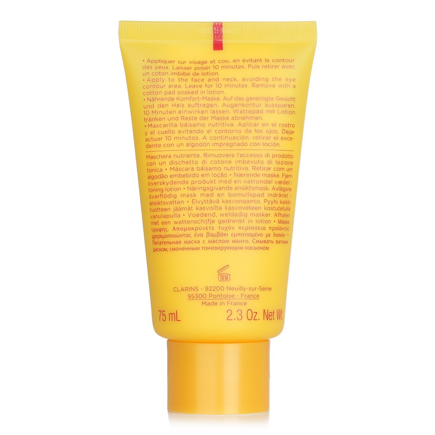 Clarins SOS Comfort Nourishing Balm Mask with Wild Mango Butter - For Dry Skin(Random Packaging) 75ml/2.3oz