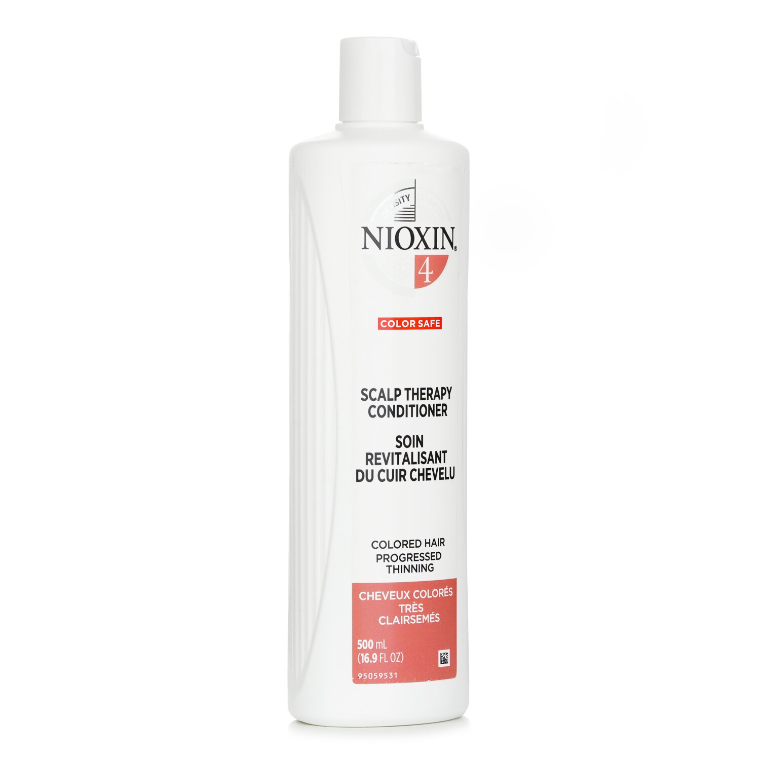 Nioxin Density System 4 Scalp + Hair Conditioner (Colored Hair, Progressed Thinning, Color Safe) 500ml/16.9oz