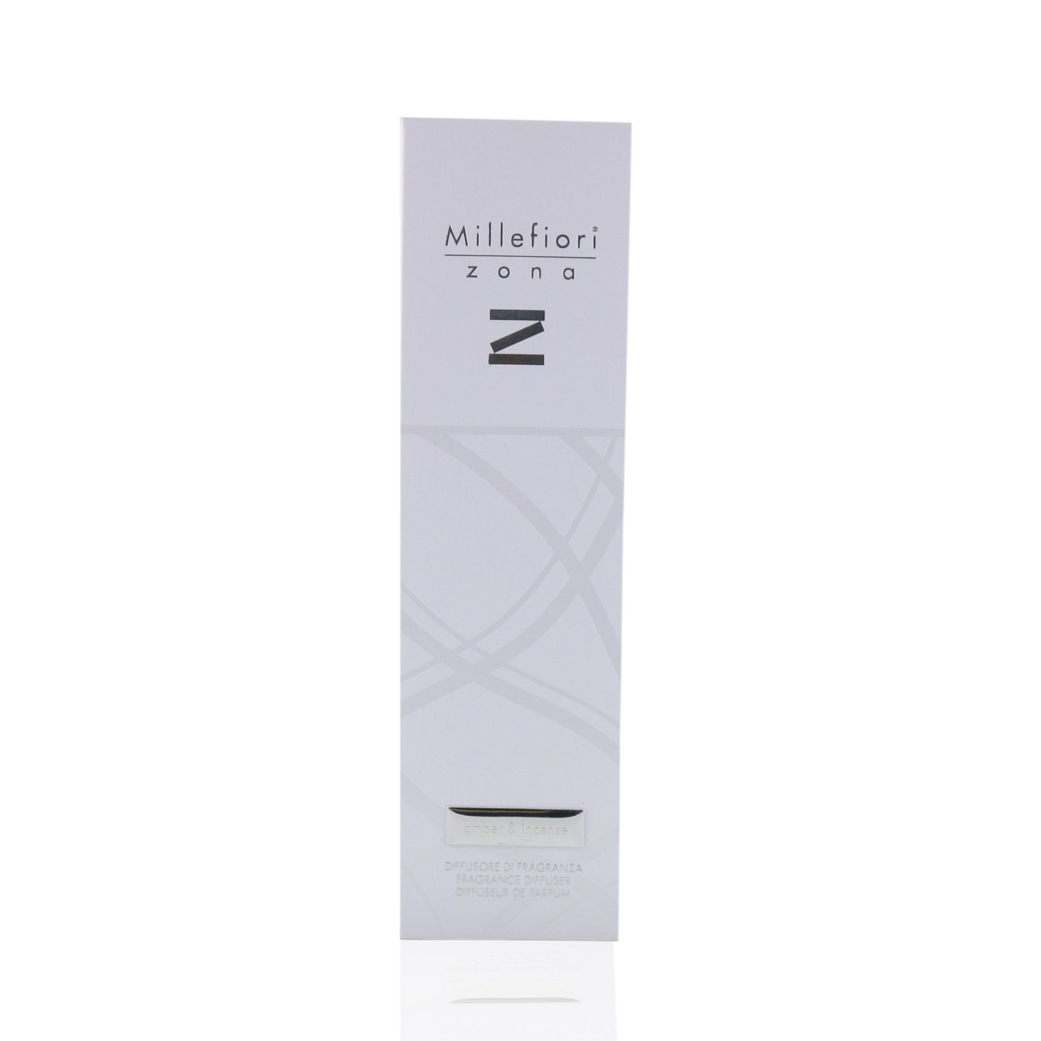 Millefiori Zona Fragrance Diffuser - Amber & Incense 100ml/3.38oz