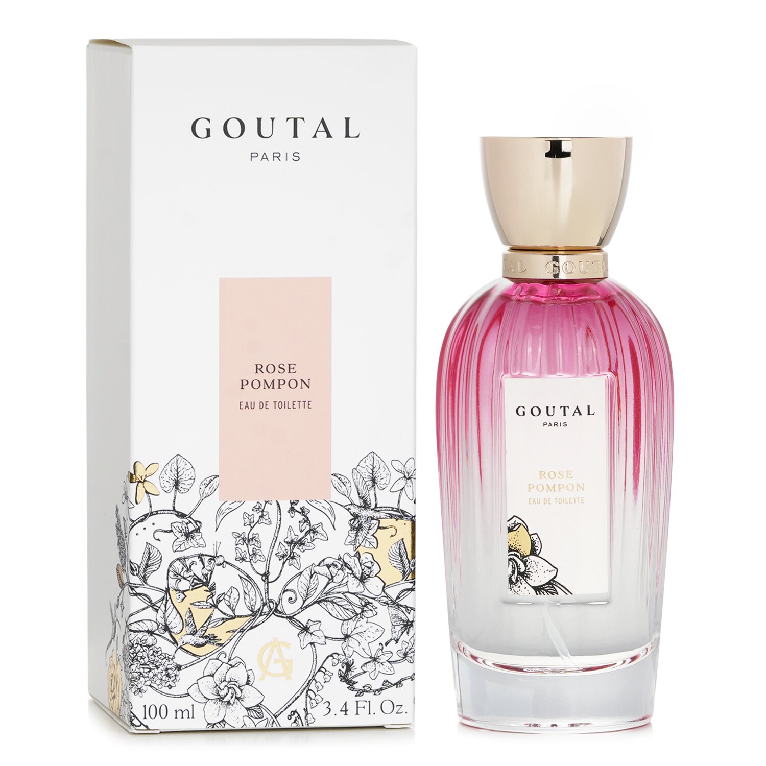 Goutal (Annick Goutal) Rose Pompon Eau De Toilette Spray (Random Packaging) 100ml/3.4oz