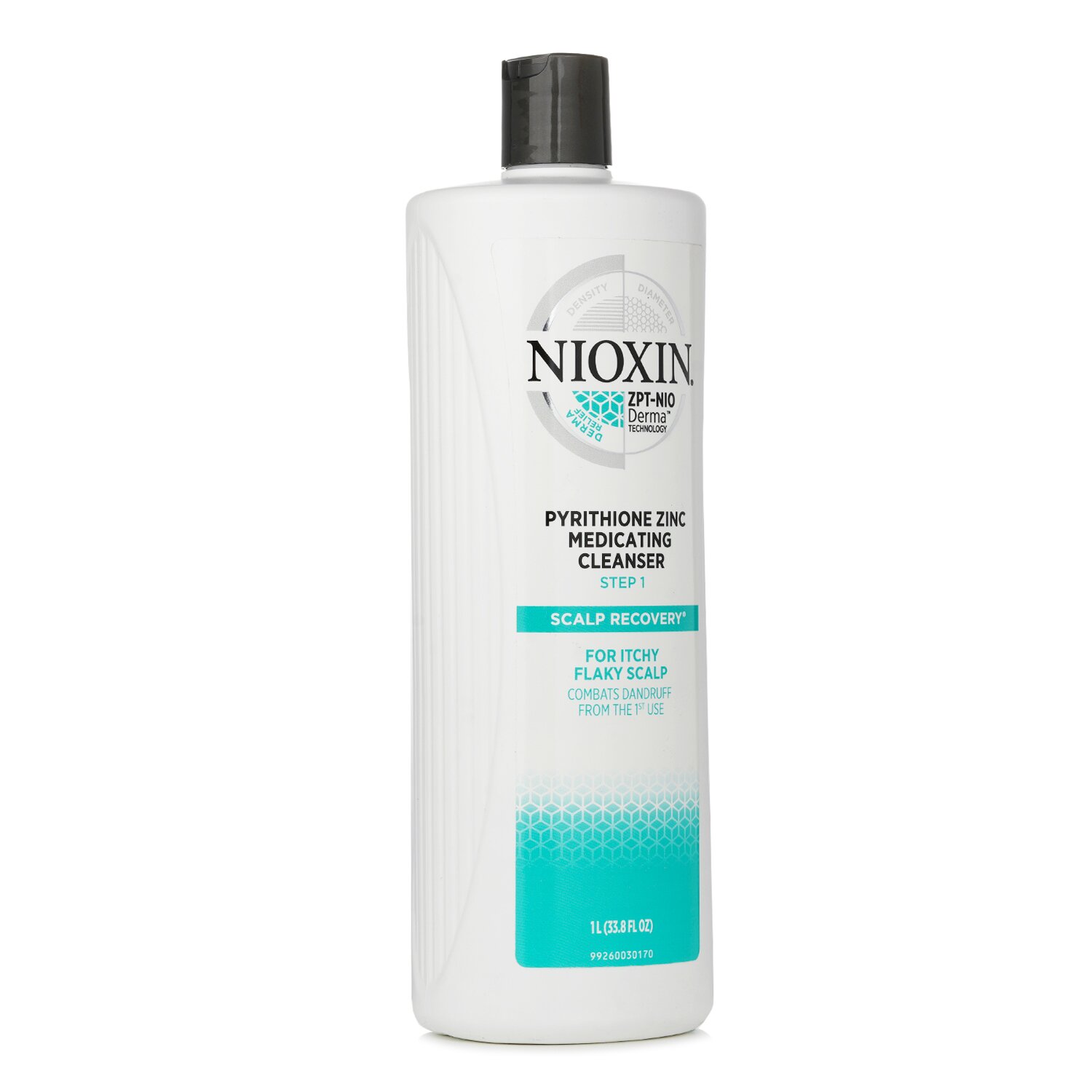 Nioxin Scalp Recovery Pyrithione Zinc Medicating Cleanser (For Itchy Flaky Scalp) (Random Packaging) 1000ml/33.8oz