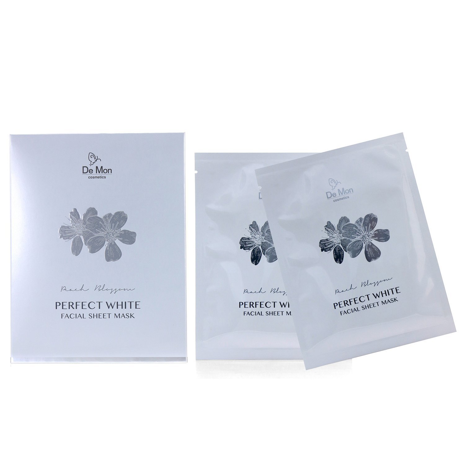 DeMon Perfect White Facial Sheet Mask 3x25ml/0.8oz