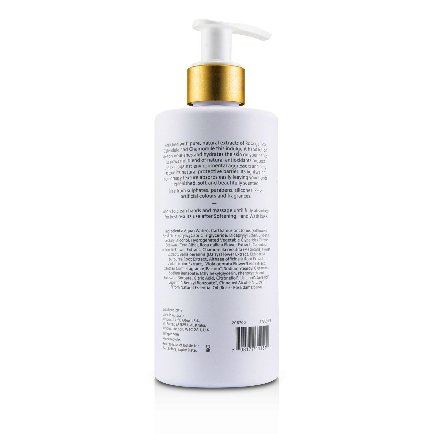 Jurlique Rose Softening Hand Lotion (Random Packaging) 300ml/10.1oz