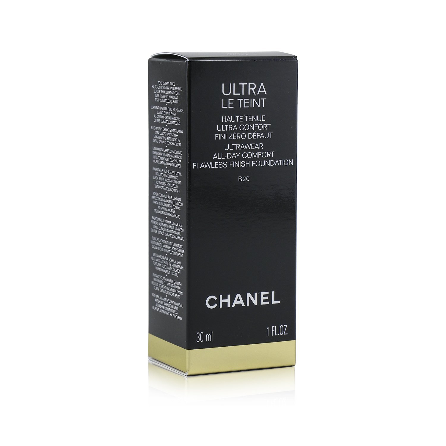 Chanel Ultra Le Teint Ultrawear All Day Comfort Flawless Finish Foundation 30ml/1oz