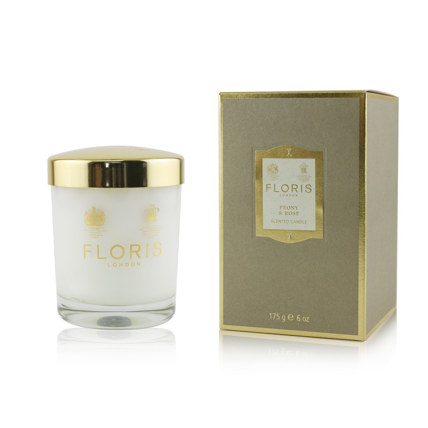 Floris Scented Candle - Peony & Rose 175g/6oz