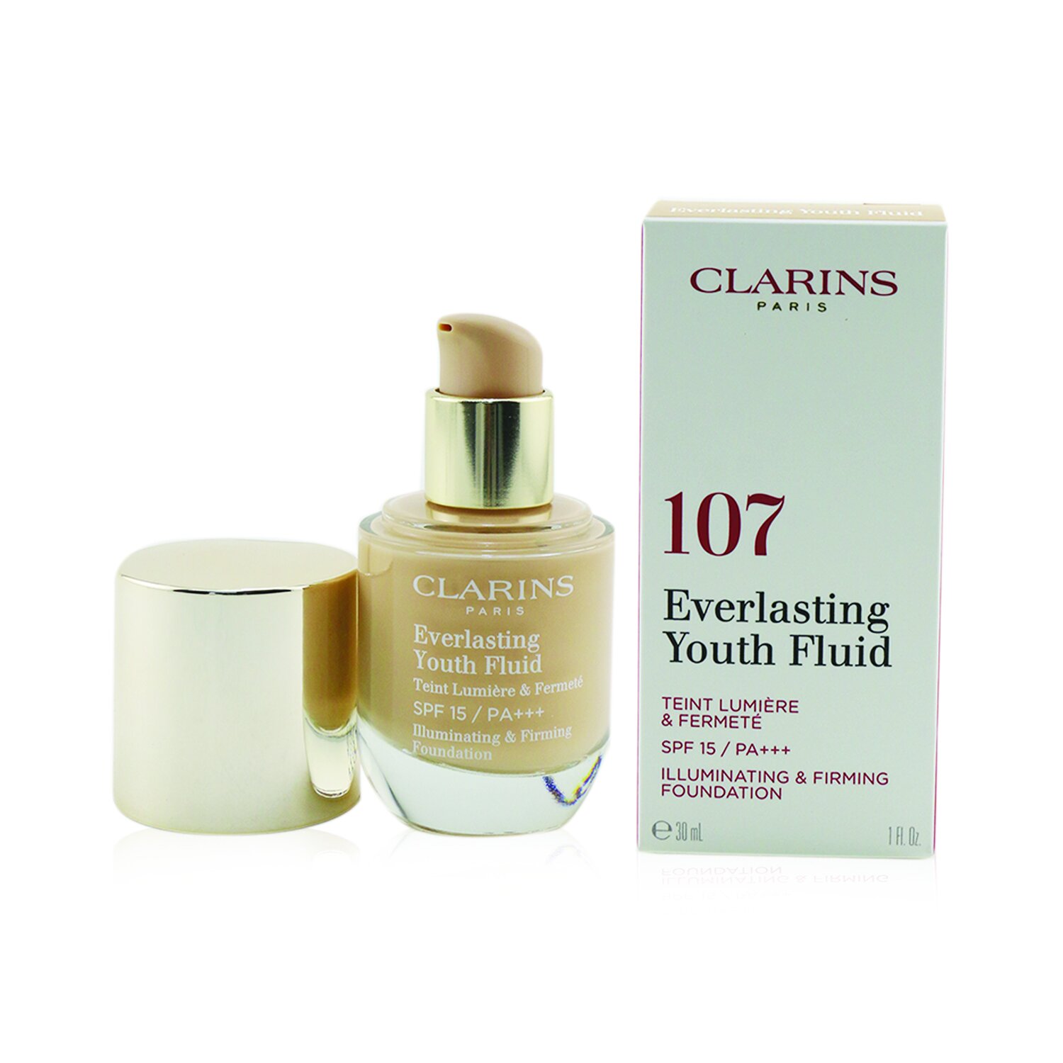 Clarins Everlasting Youth Fluid Illuminating & Firming Foundation SPF 15 30ml/1oz