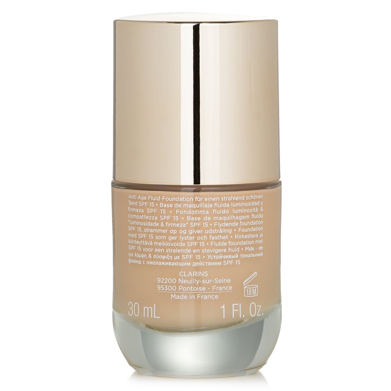 Clarins Everlasting Youth Fluid Illuminating & Firming Foundation SPF 15 30ml/1oz