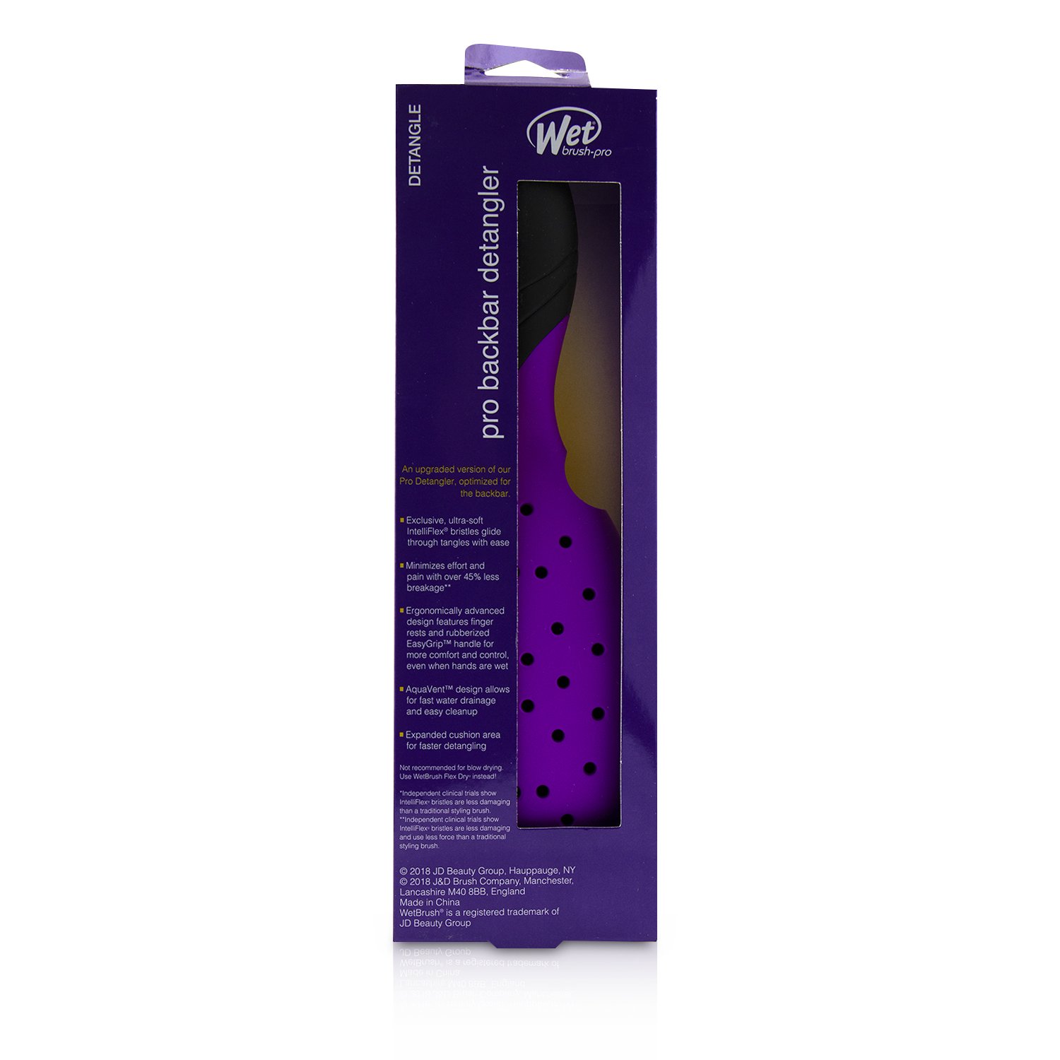 Wet Brush Pro Backbar Detangler 1pc