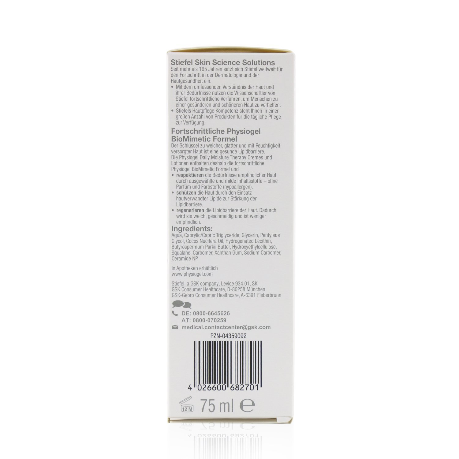 Physiogel Daily Moisture Therapy Cream - For Dry & Sensitive Skin 75ml/2.53oz