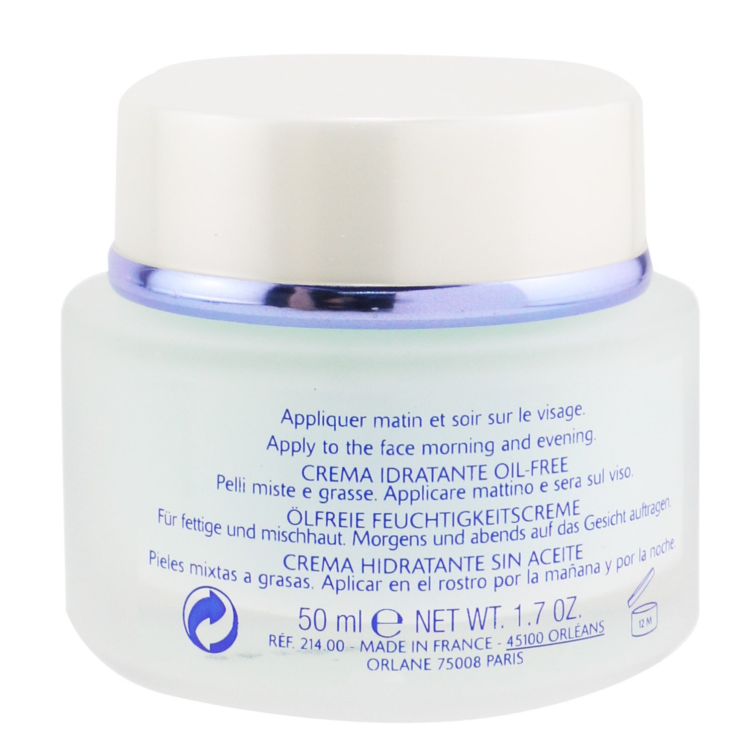 Orlane Hydralane Hydrating Oil-Free Cream (For Combination & Oily Skins) (Random Packaging) 50ml/1.7oz
