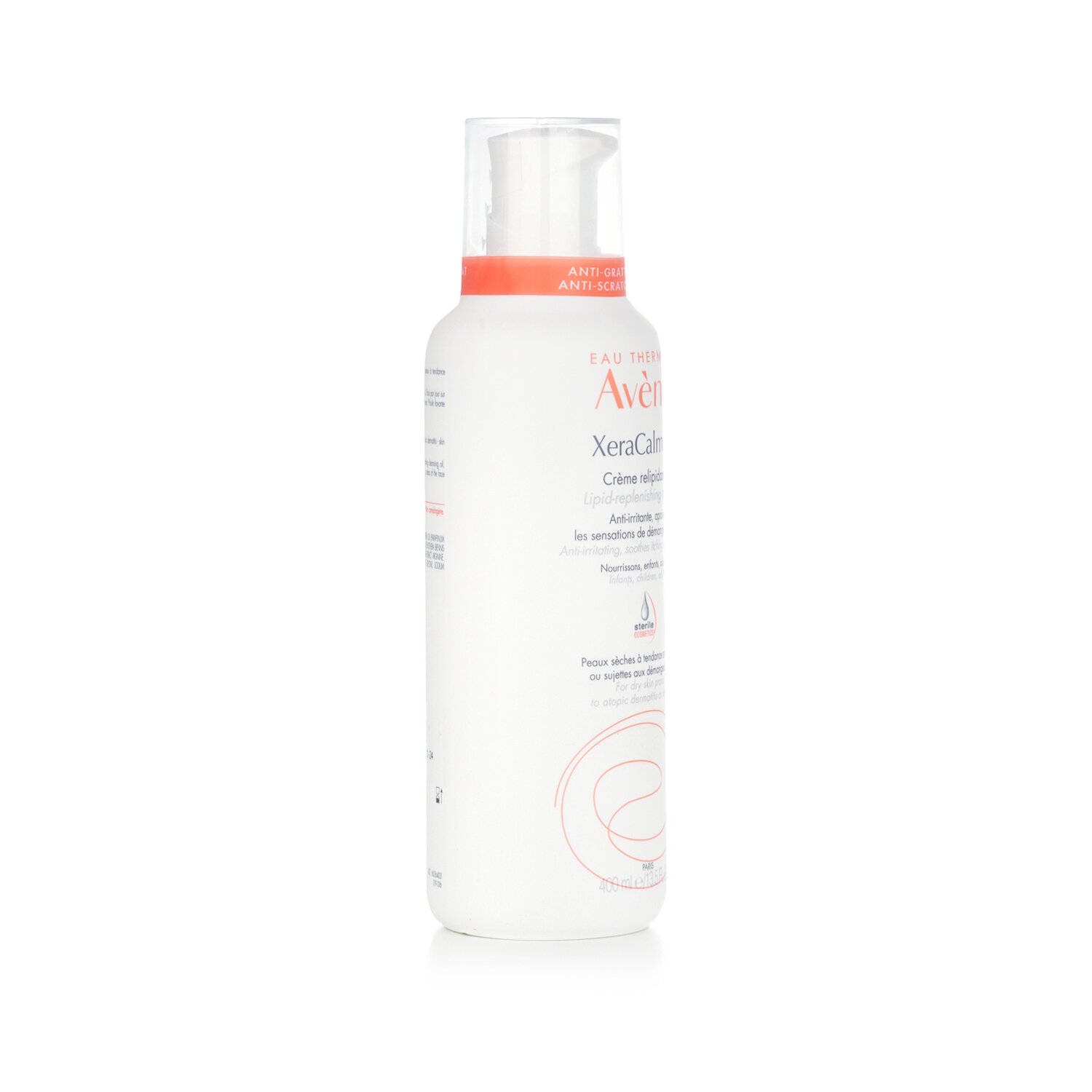 Avene XeraCalm AD Липидовъзстановяващ крем - за суха кожа, склонна към атопичен дерматит или сърбеж 400ml/13.5oz