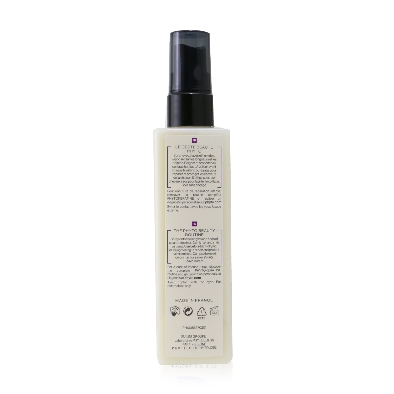 Phyto PhytoKeratine Spray Protección Reparador de Cabello (Cabello Dañado y Débil) 150ml/5.07oz