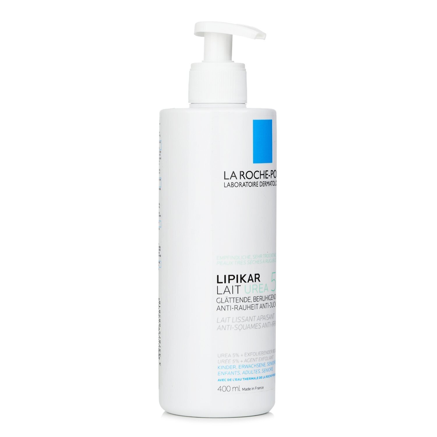 La Roche Posay Lipikar Lait Urea 5+ Smoothing Soothing Lotion (Anti-Flaking & Anti-Irritation)(Random Packaging) 400ml/13.5oz