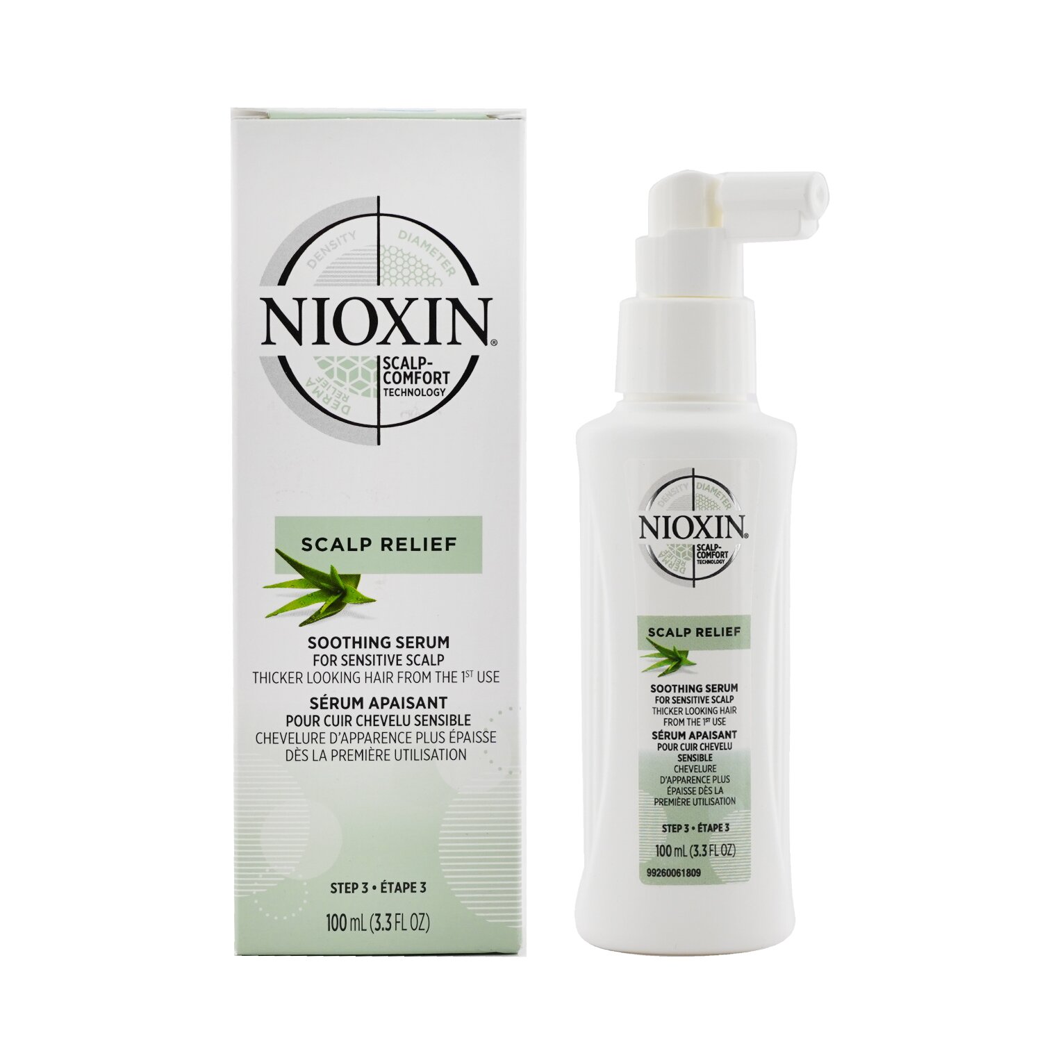 Nioxin Scalp Relief Soothing Serum (For Sensitive Scalp) (Random Packaging) 100ml/3.3oz