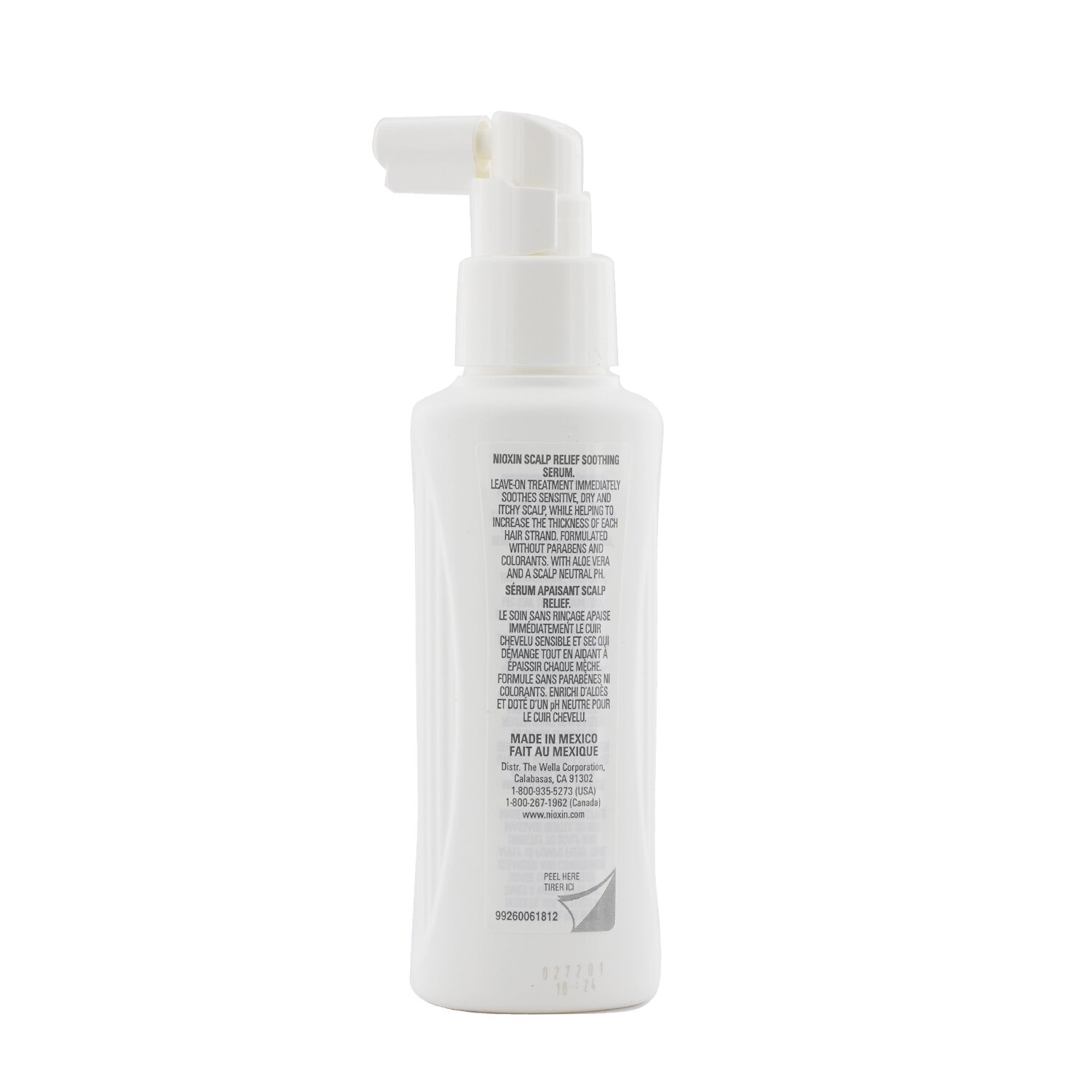 Nioxin Scalp Relief Soothing Serum (For Sensitive Scalp) (Random Packaging) 100ml/3.3oz