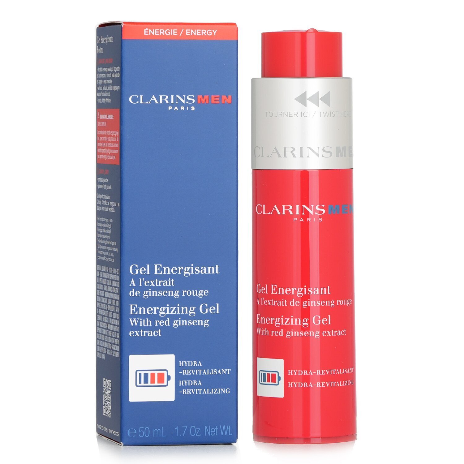Clarins 克蘭詩 (嬌韻詩) 男士活力紅參凝膠(新舊包裝隨機) 50ml/1.7oz