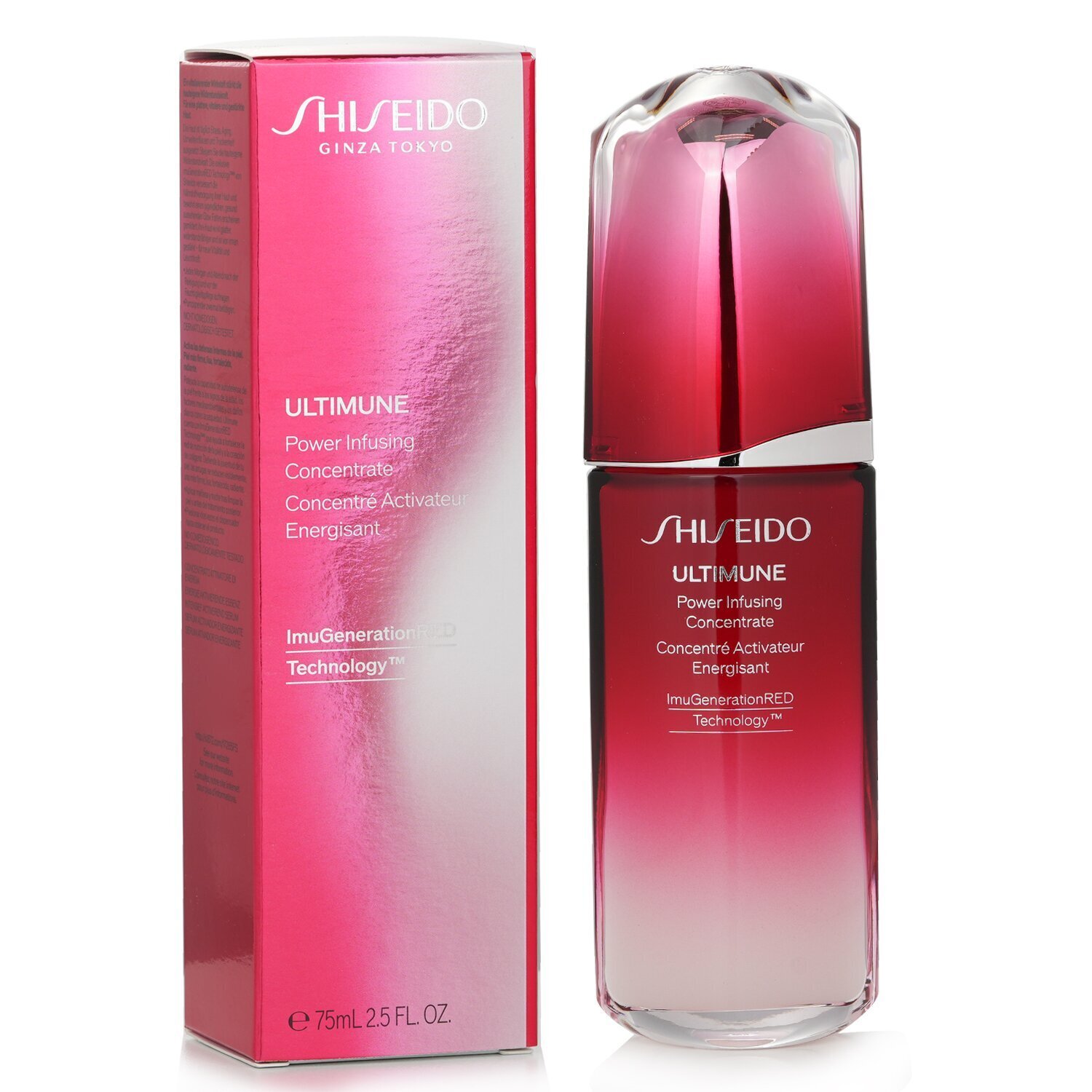 Shiseido Ultimune Power Infusing Concentrate (ImuGenerationRED Technology)(Random Package) 75ml/2.5oz