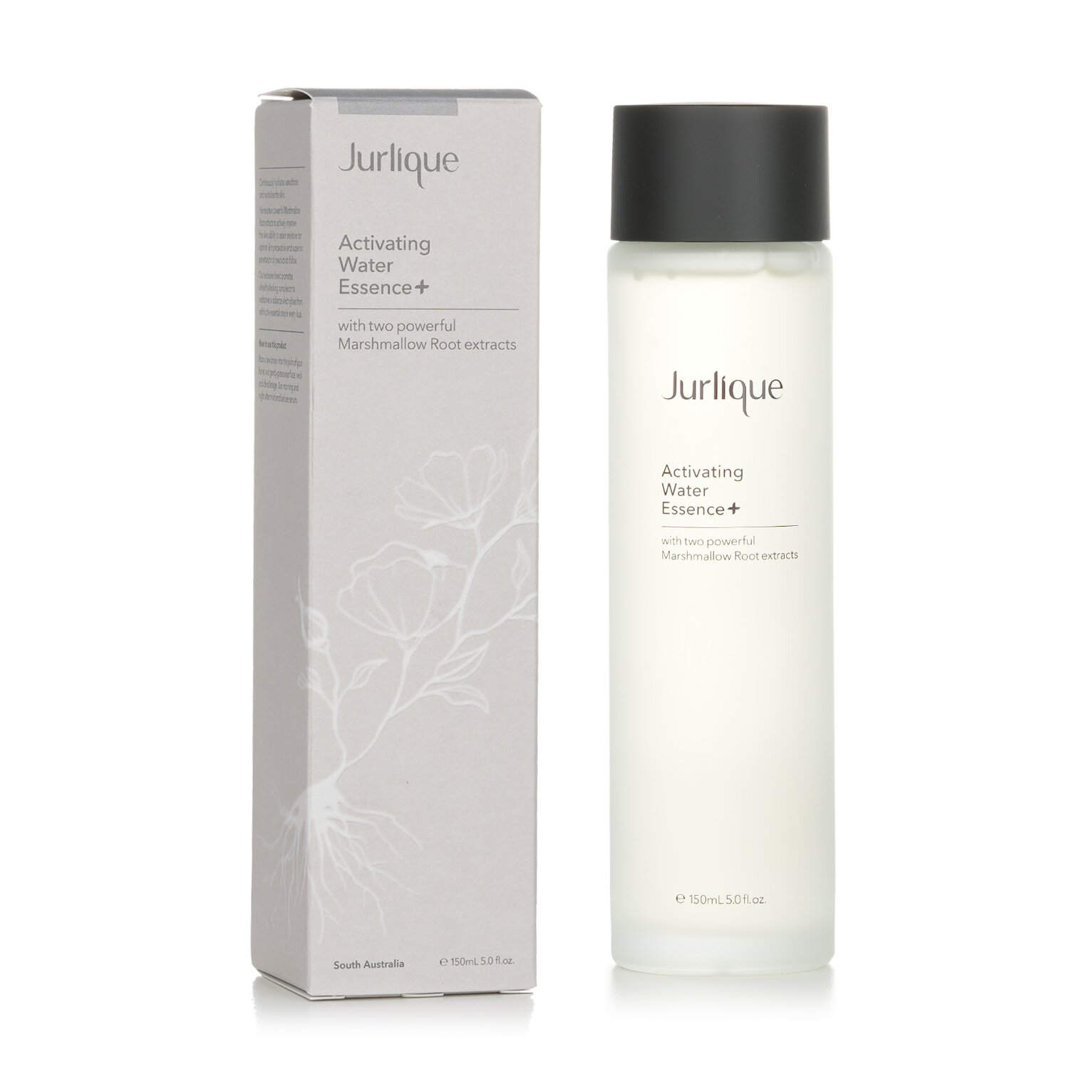 Jurlique Aktivoiva Water Essence+ – kahdella tehokkaalla vaahtokarkkijuuriuutteella 150ml/5oz