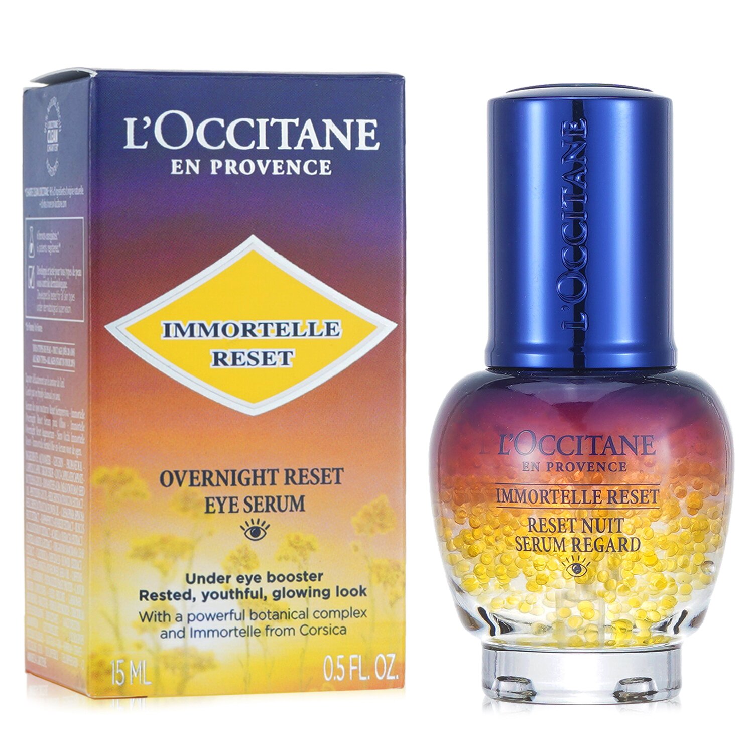 L'Occitane Immortelle Reset Overnight Reset Eye Serum(Random Packaging) 15ml/0.5oz