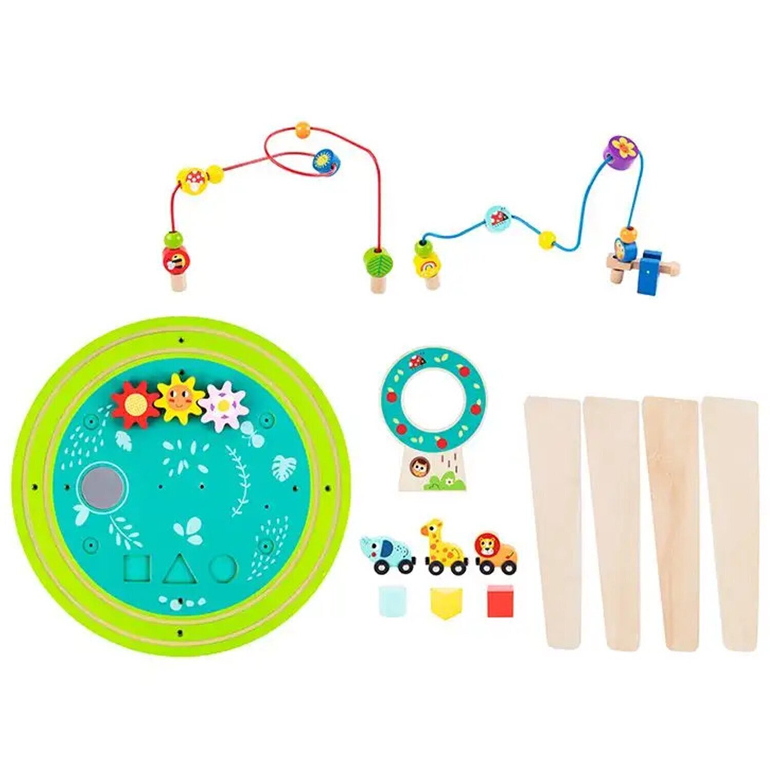 Tooky Toy Co Activity Table 40x40x57cm