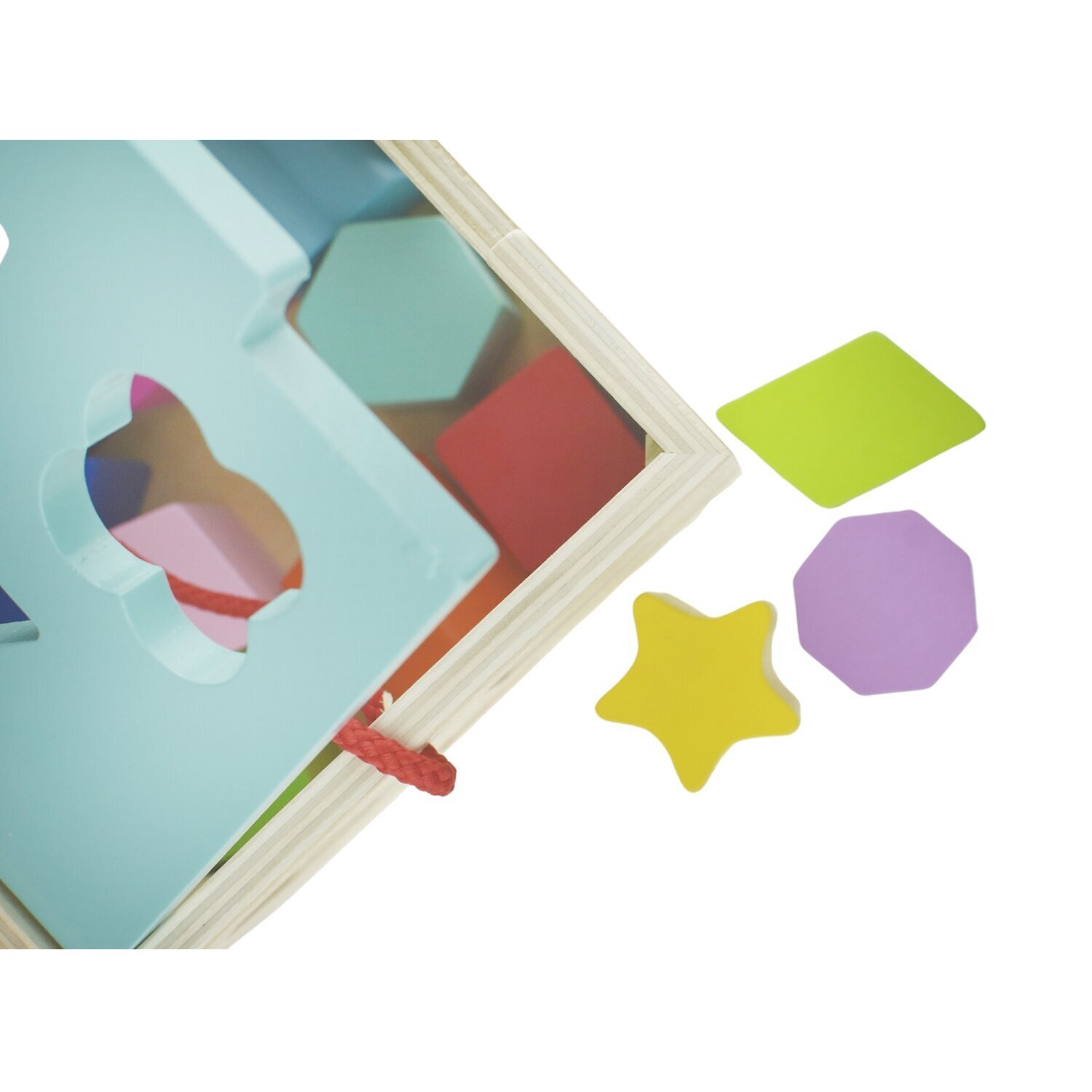 Tooky Toy Co SHAPE SORTER 15x15x15cm