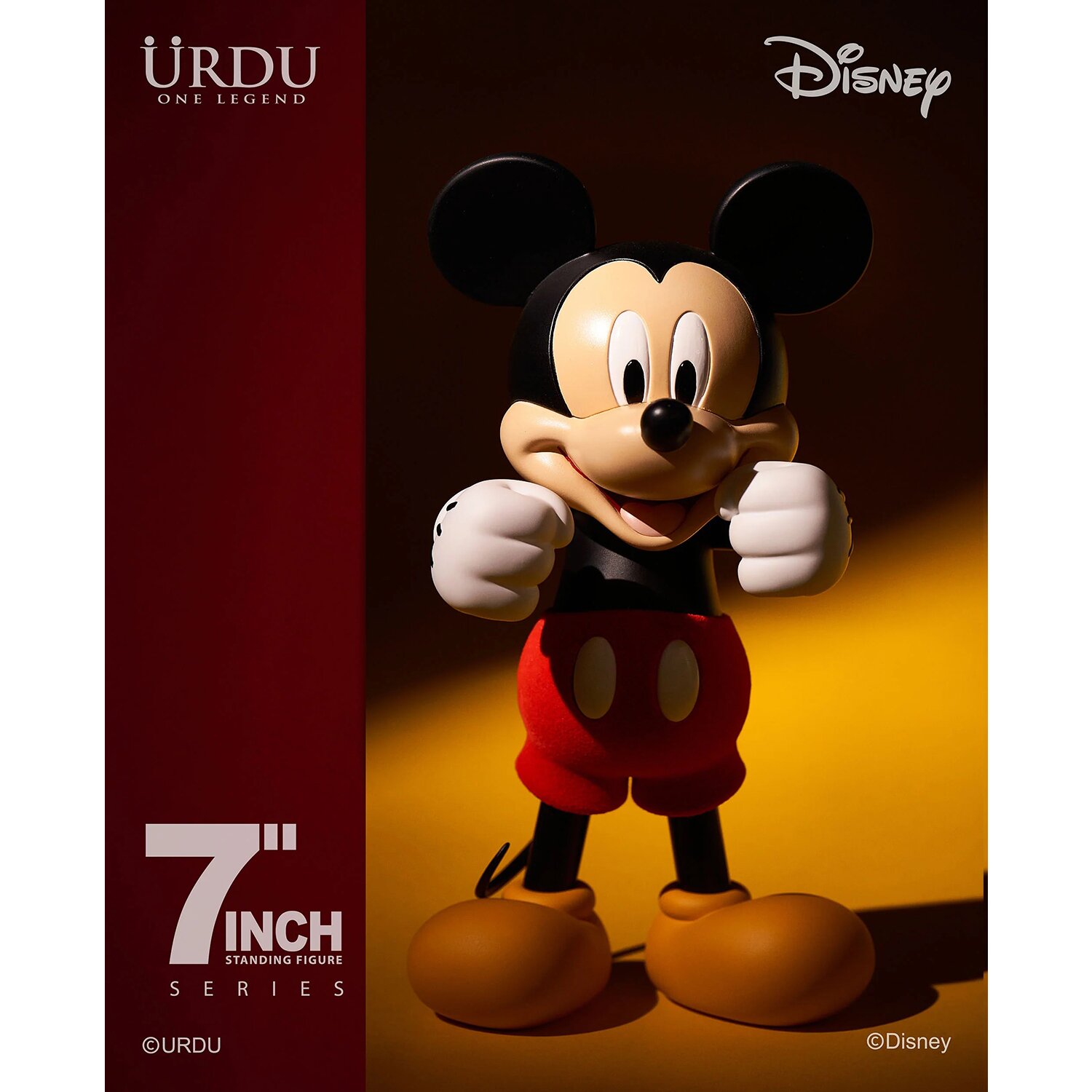 Urdu URDU X DISNEY 7 INCH STANDING FIGURE – MICKEY MOUSE 13 x 13 x 23cm