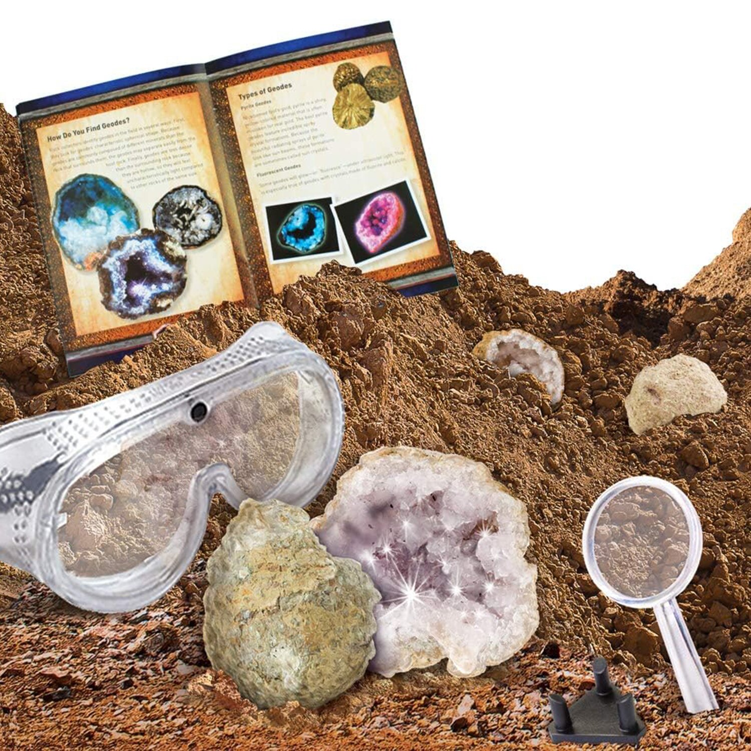 National Geographic National Geographic Break Your Own Geode - 2pc 18 x 6 x 25cm