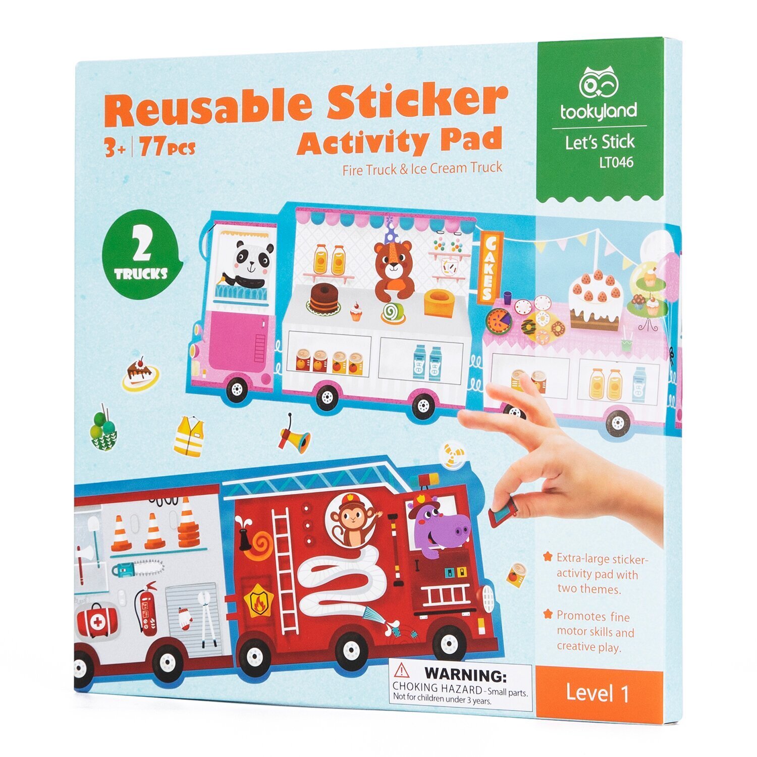 Tookyland My First Sticker Kit 29x27x9cm