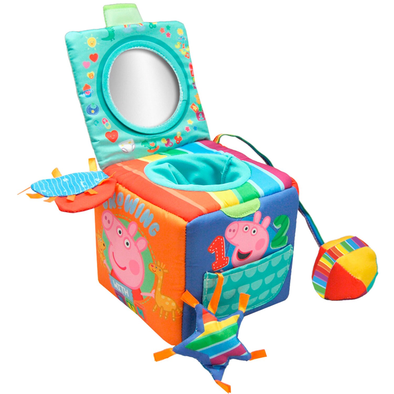 Peppa Pig Activity Block 10x10x24cm