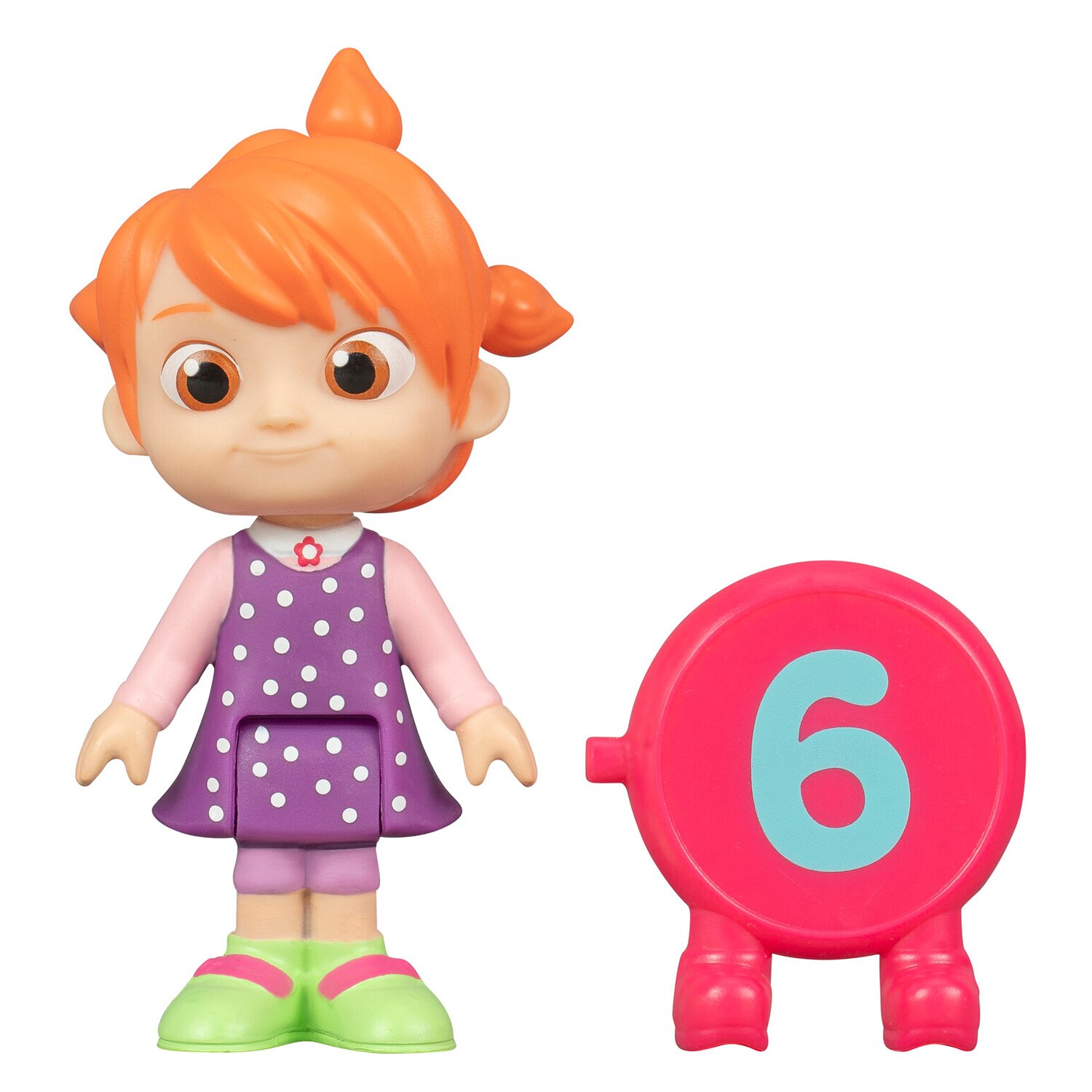 Cocomelon 1 Figure Pack (Season 2 - Number Surprise) 8x8x8cm