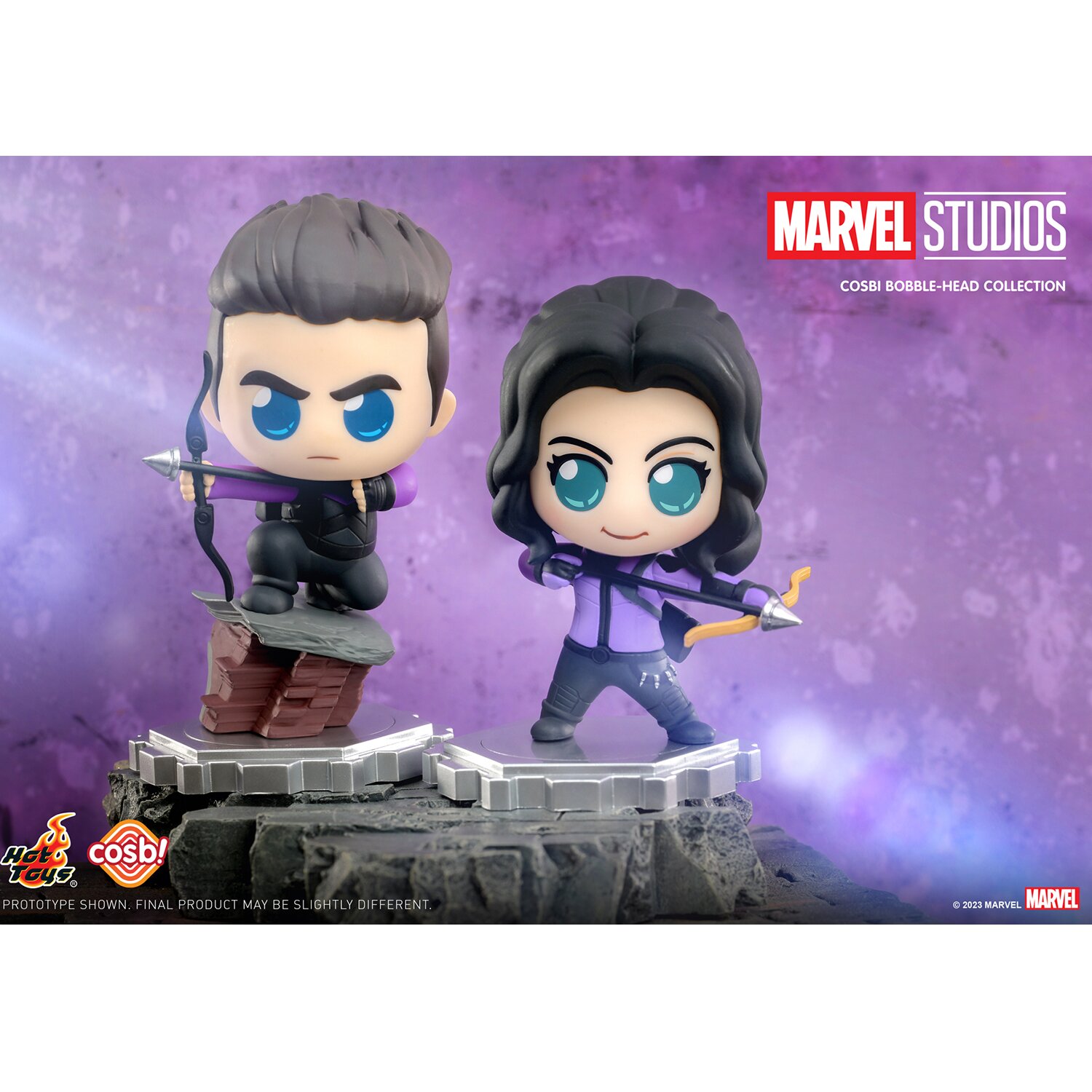 Hot Toys Marvel Studios - Marvel Disney+ Cosbi Bobble-Head Collection (Series 2) - (Individual Blind Boxes) 6x10x6cm