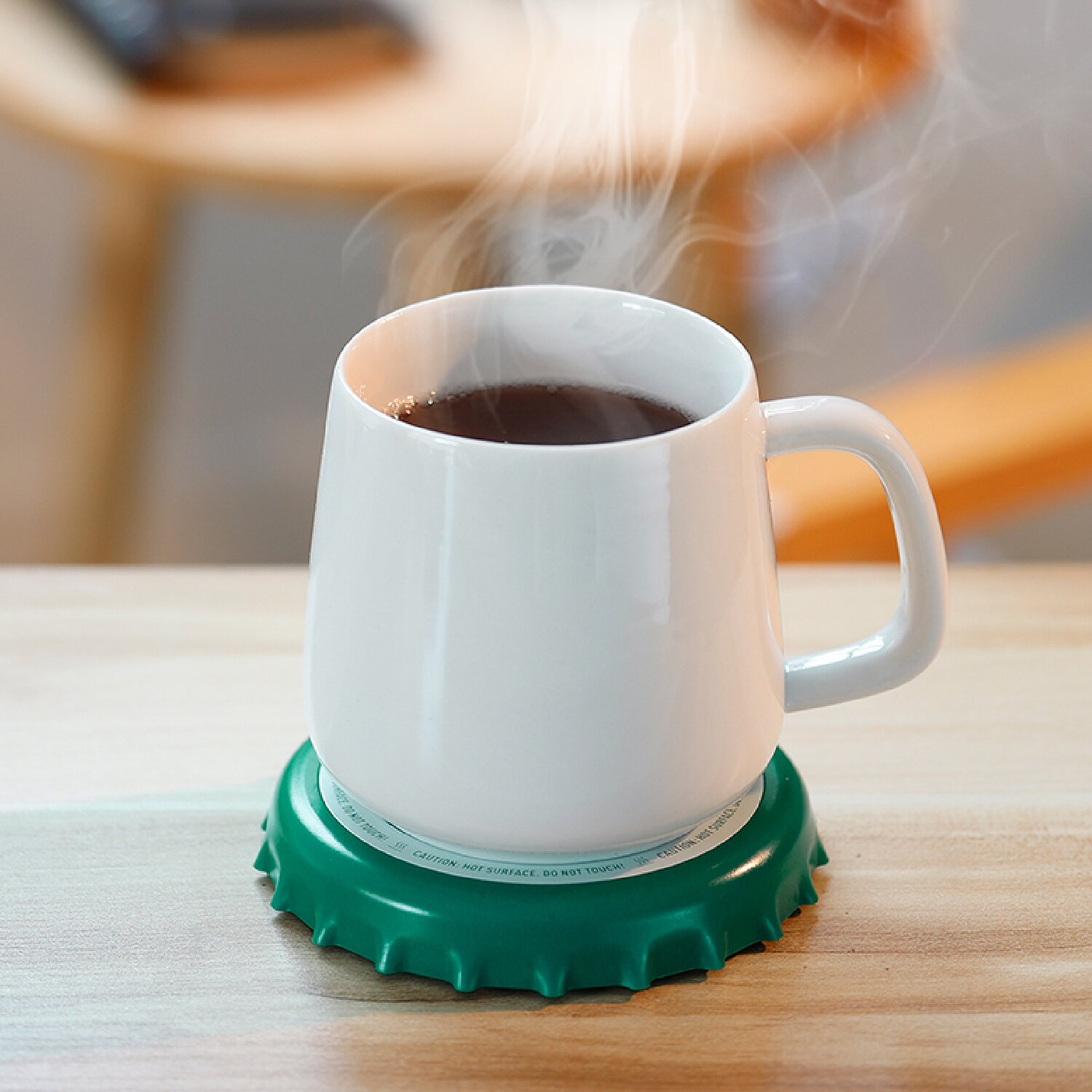 Happythings USB Mug Warmer - Green 11x11x2cm