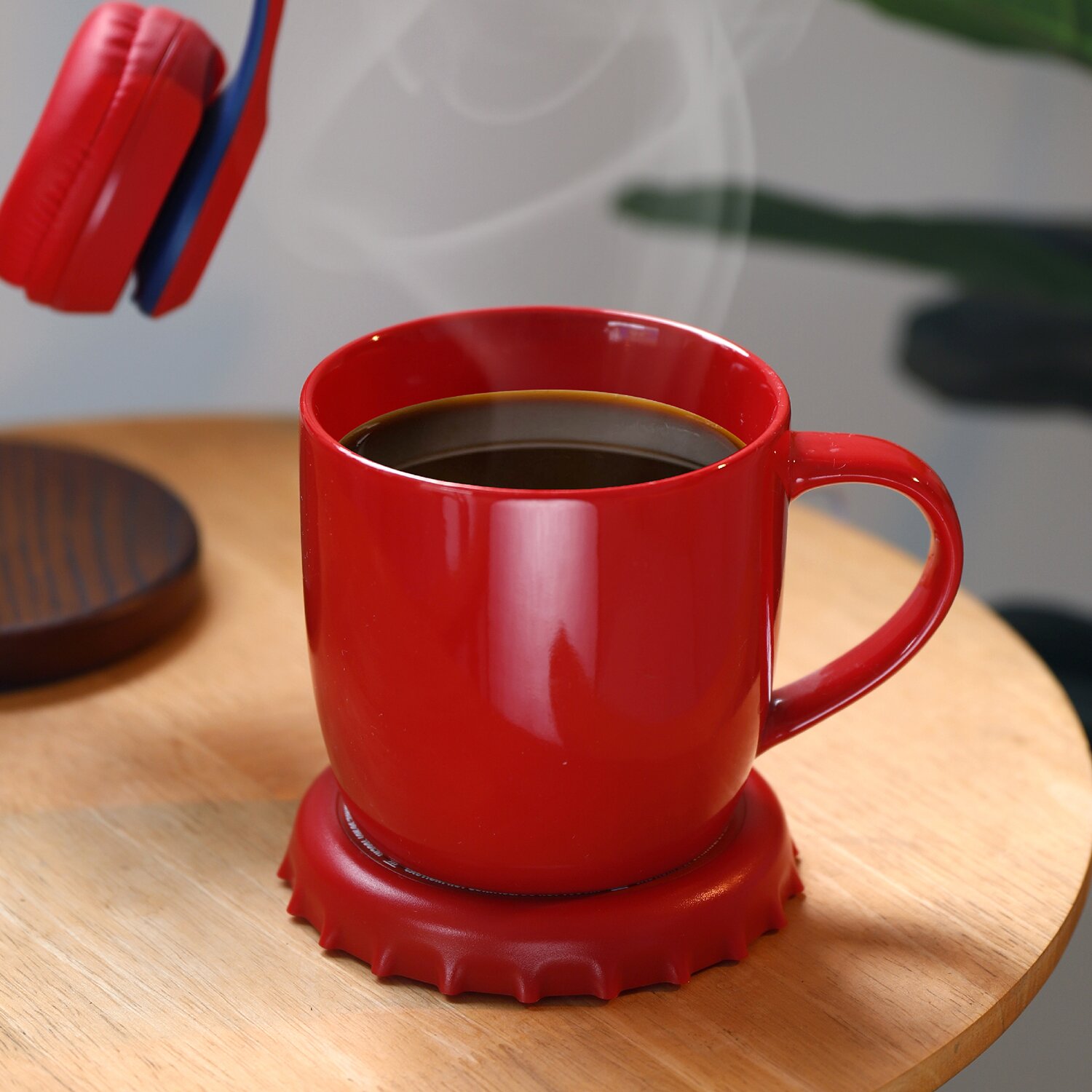 Happythings USB Mug Warmer - Red 11x11x2cm