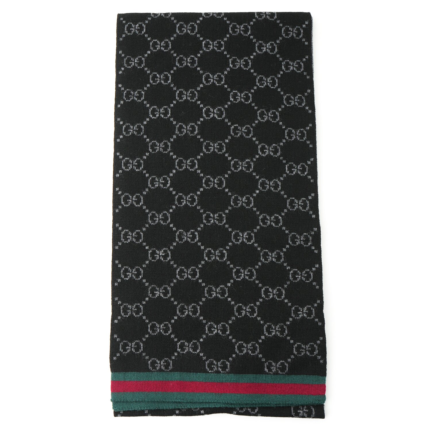Gucci Unisex Guccissima Scarf 325806 Graphite
