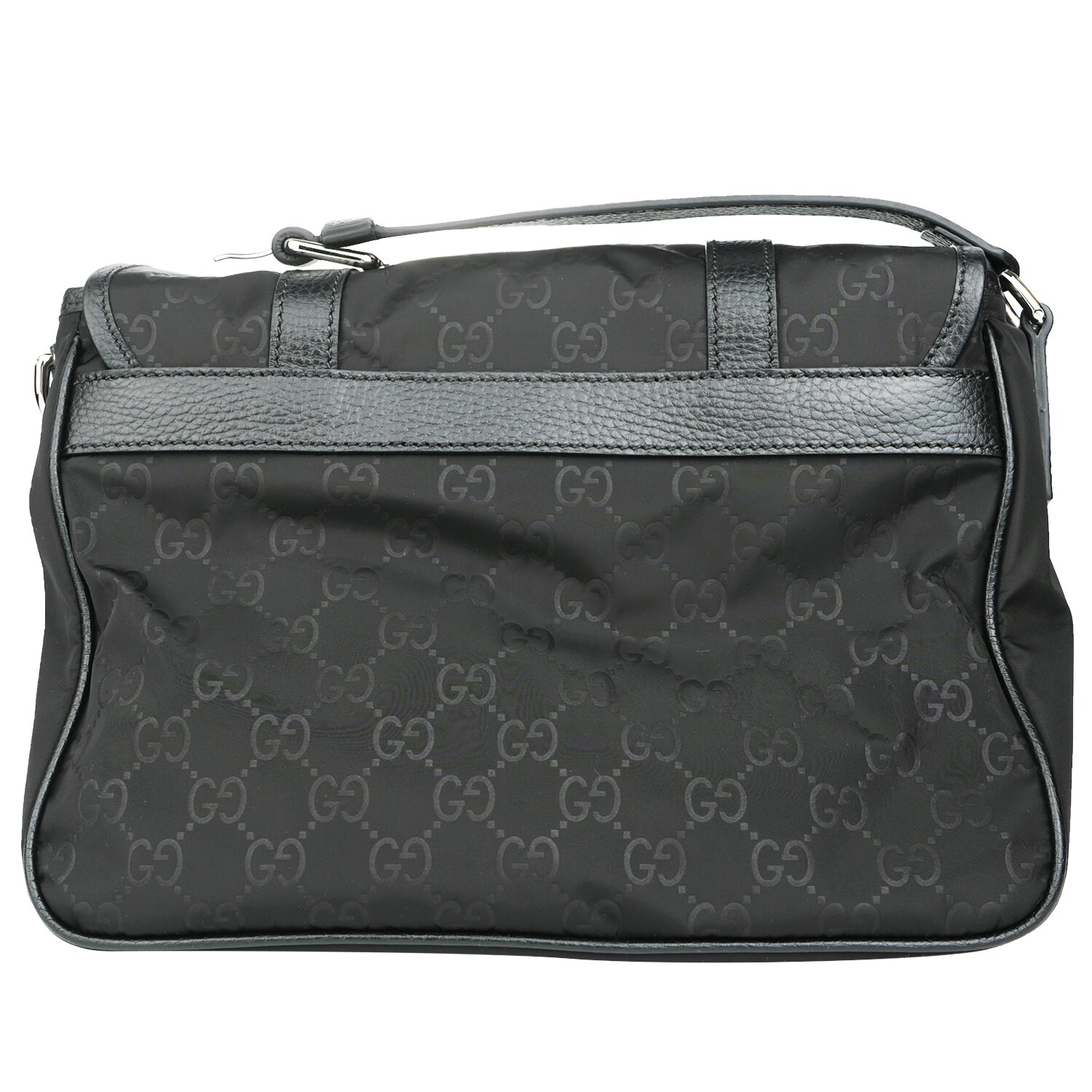 Gucci Guccissima Logo K28AN 1000 Messenger 510335 Black