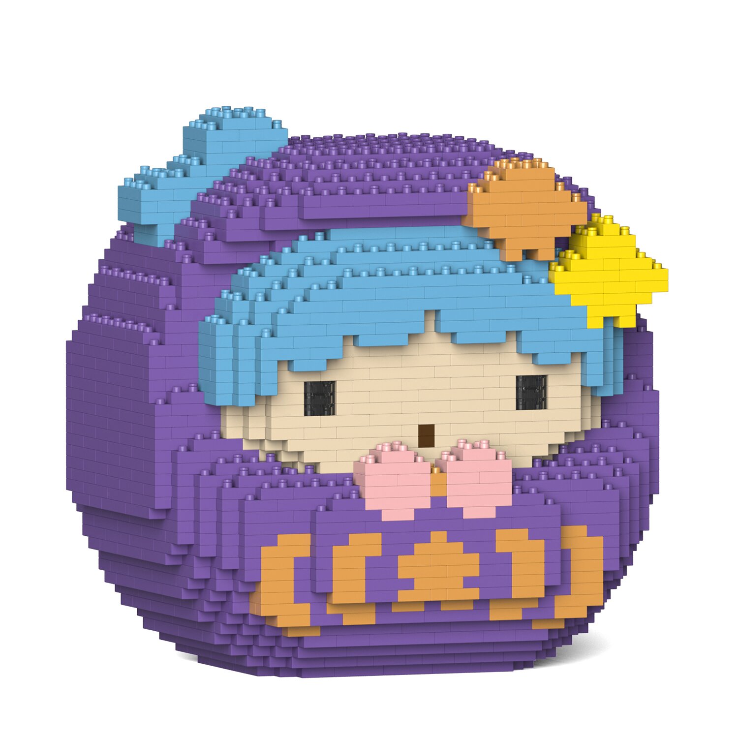 Jekca Little Twin Stars Daruma 01S Building Bricks Set 21x16x22cm