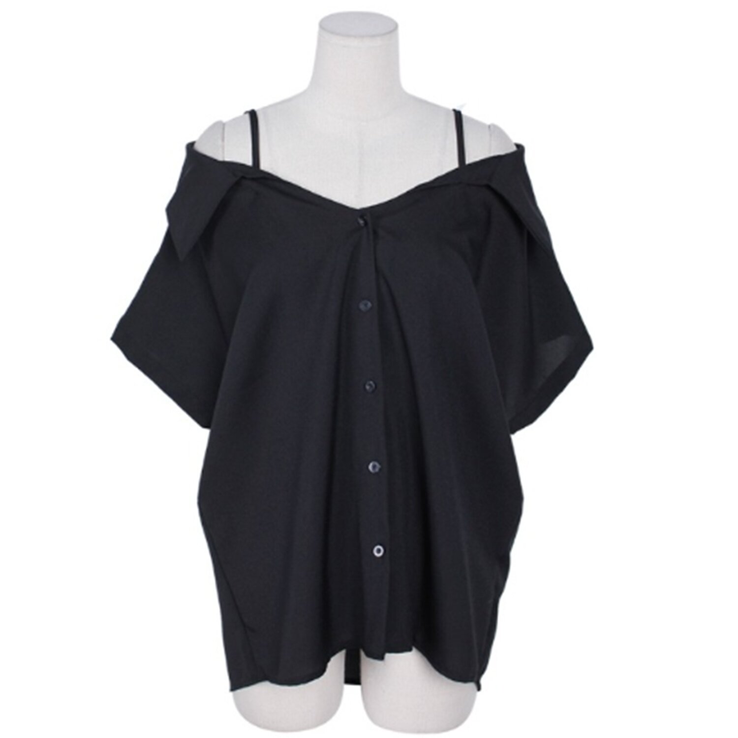 Trendywhere Off-shoulder Shirt Free (XS-L)