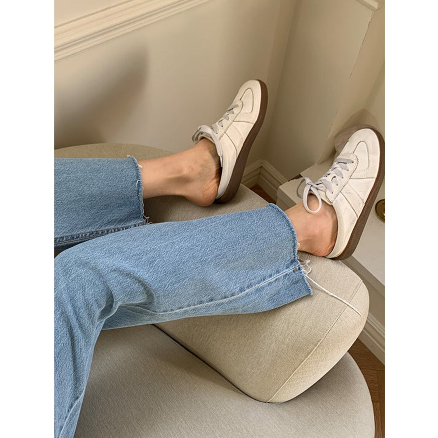 Trendywhere High Waist Wide Leg Jean Size: S