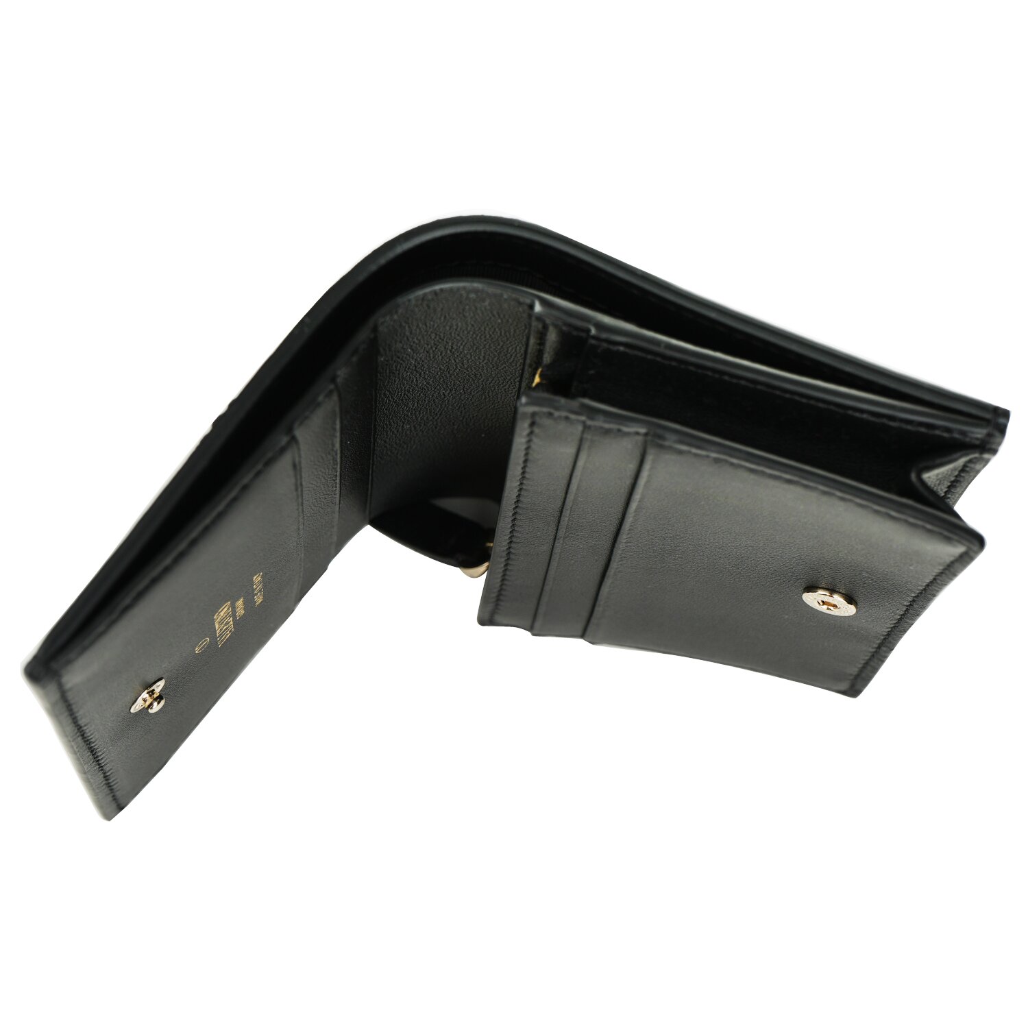Valentino Garavani Valentino Flap French Wallet - Black Black