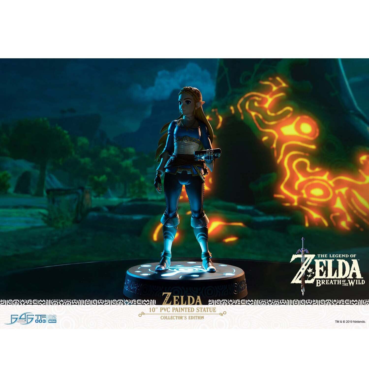 FIRST 4 FIGURES The Legend of Zelda: Breath of the Wild: Zelda (Collector's edition) 24x14x14cm